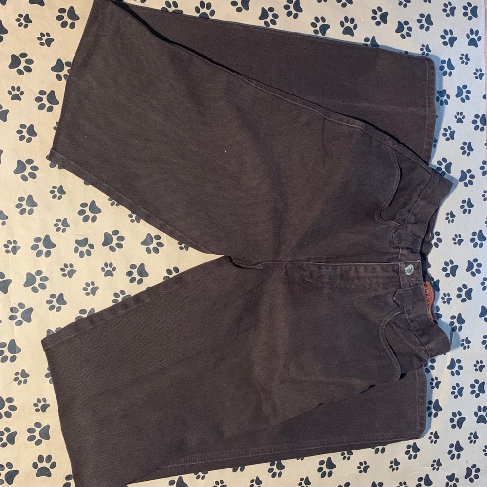 Vintage brown lawman jeans